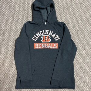 Cincinnati Bengals NFL Apparel Gray Casual Hoodie Sweatshirt